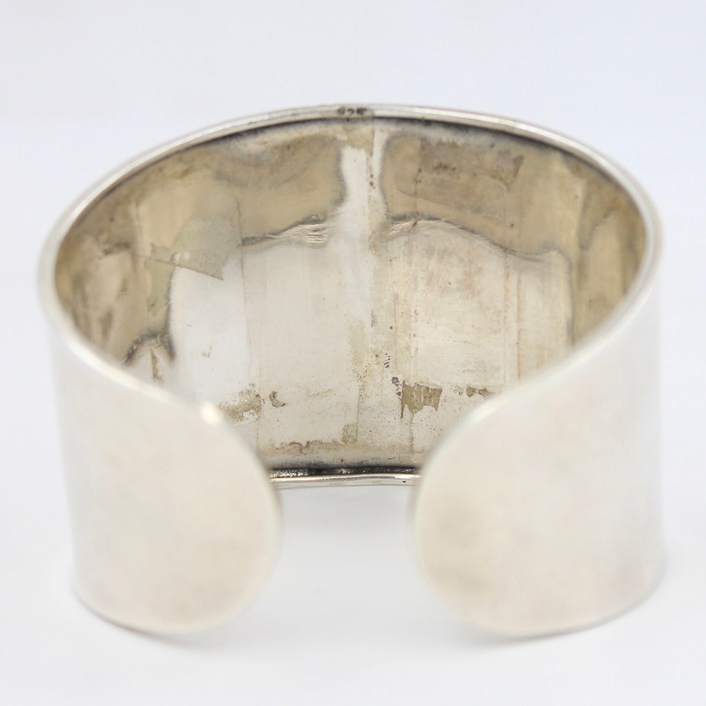 Vinatge Handmade Galloping Horses Unisex Cuff Bracelet in Sterling Silver