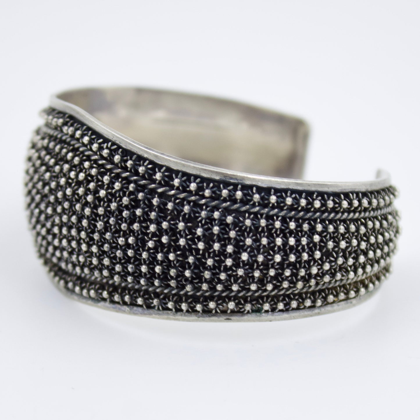 Indonesian Inspired Adjustable Minimal Cuff Bracelet