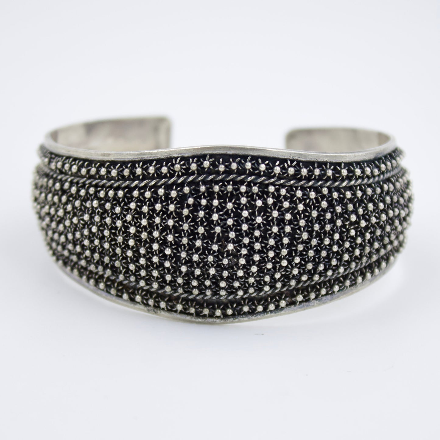 Indonesian Inspired Adjustable Minimal Cuff Bracelet