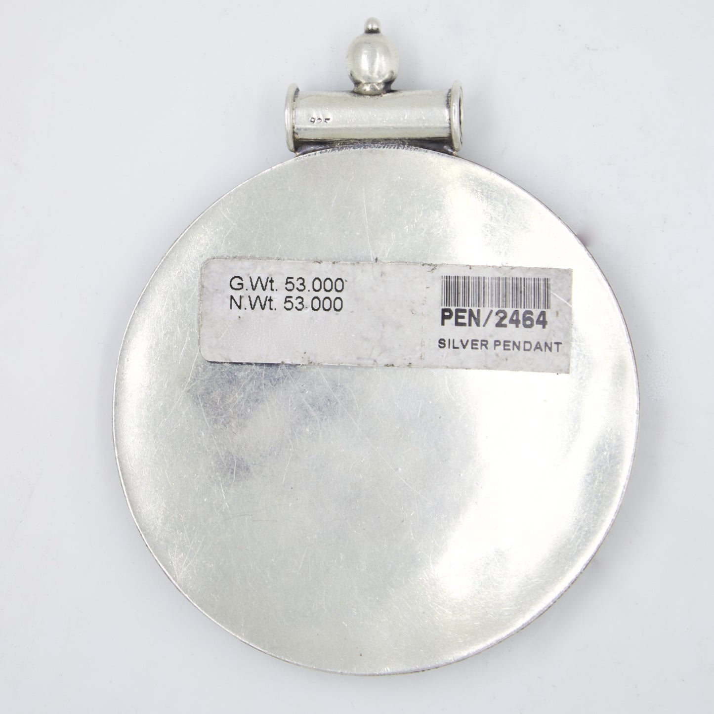 Rava Work Tribal Pendant in Sterling Silver