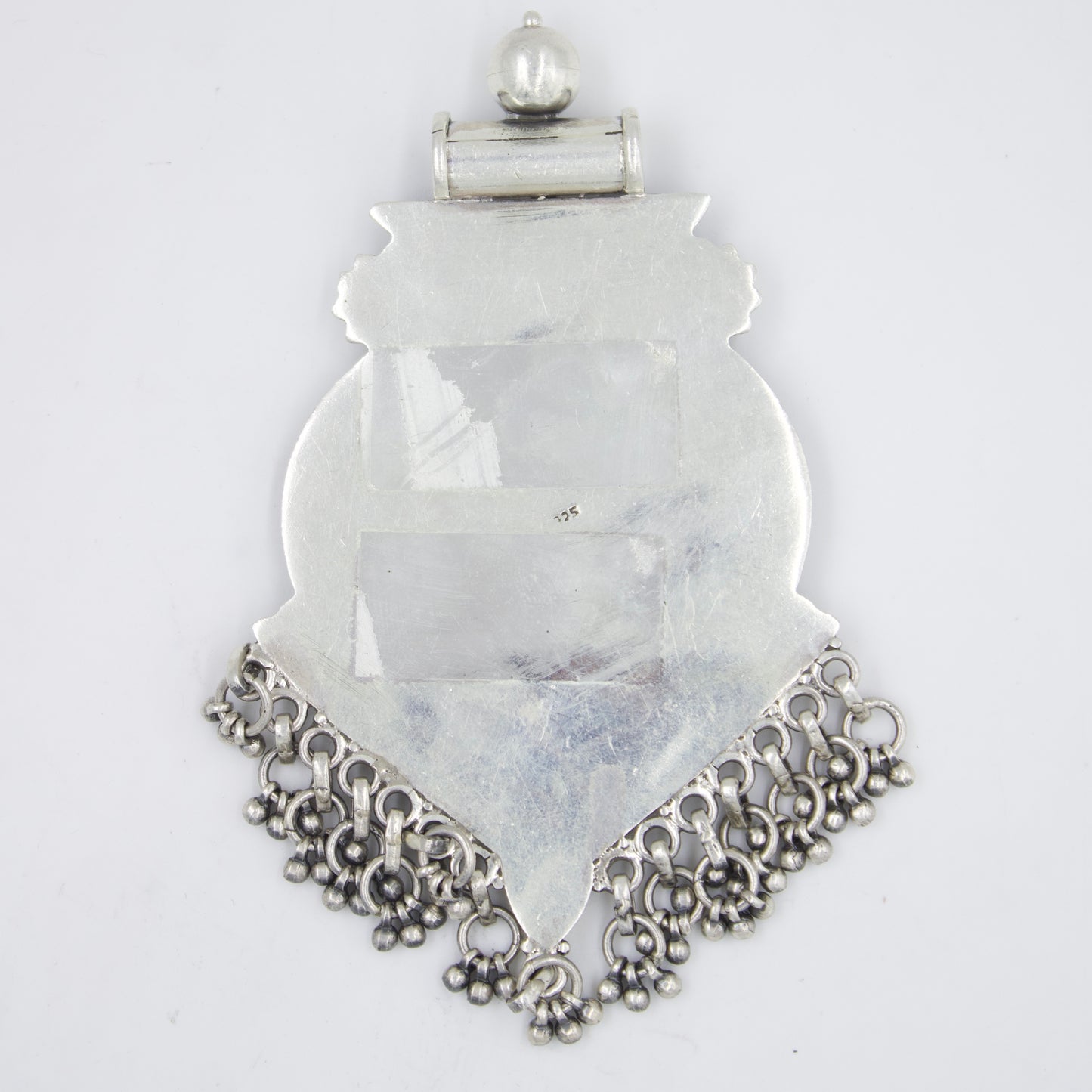 Rava Work Pendant in Sterling Silver