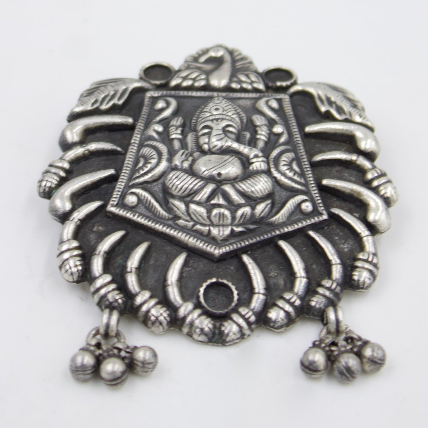 Lord Ganesha Pendant in Sterling Silver