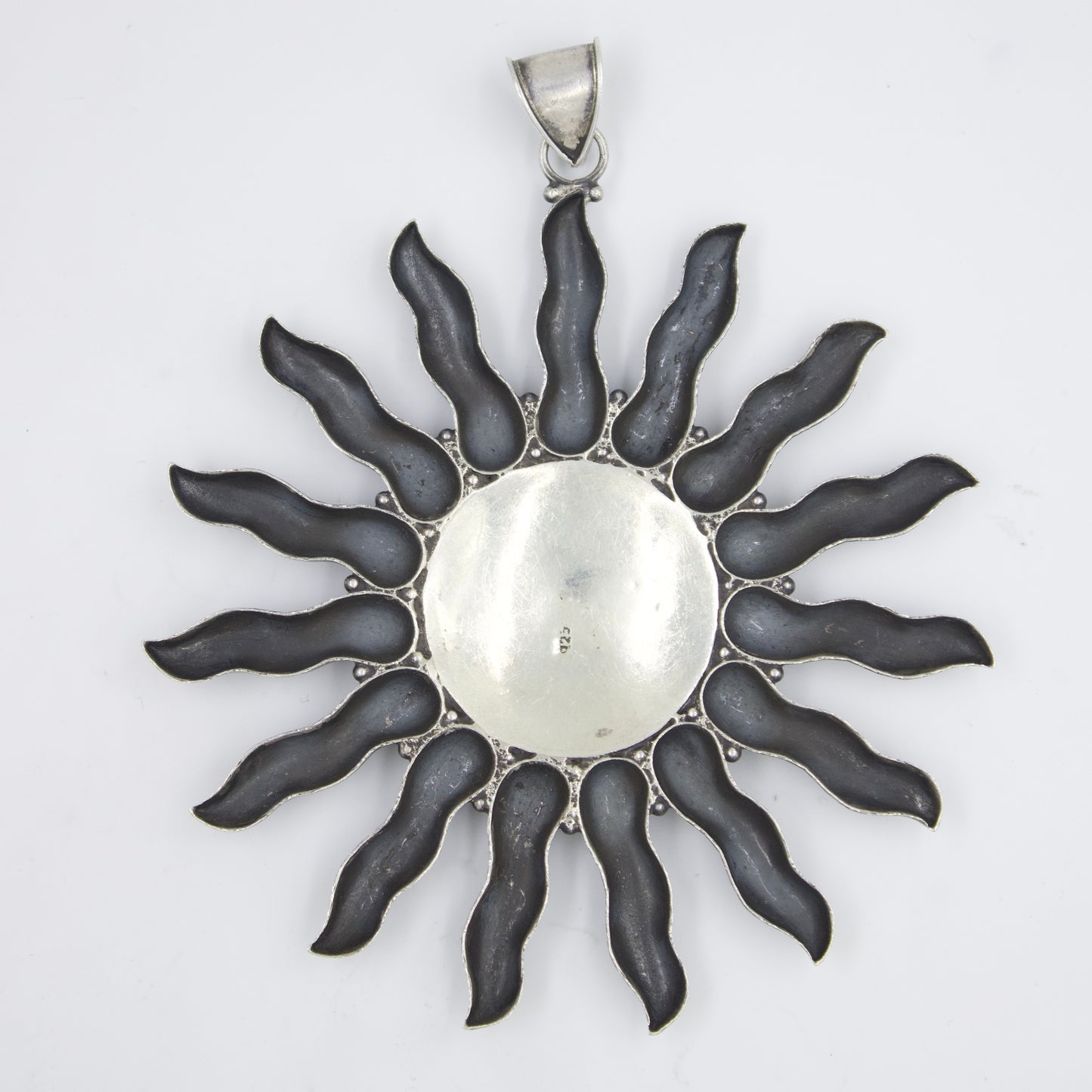 Sun Pendant in Sterling Silver