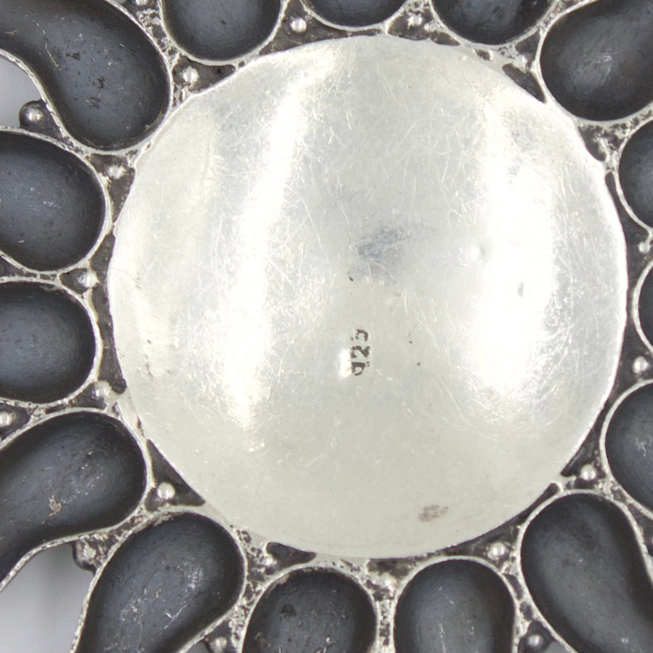Sun Pendant in Sterling Silver