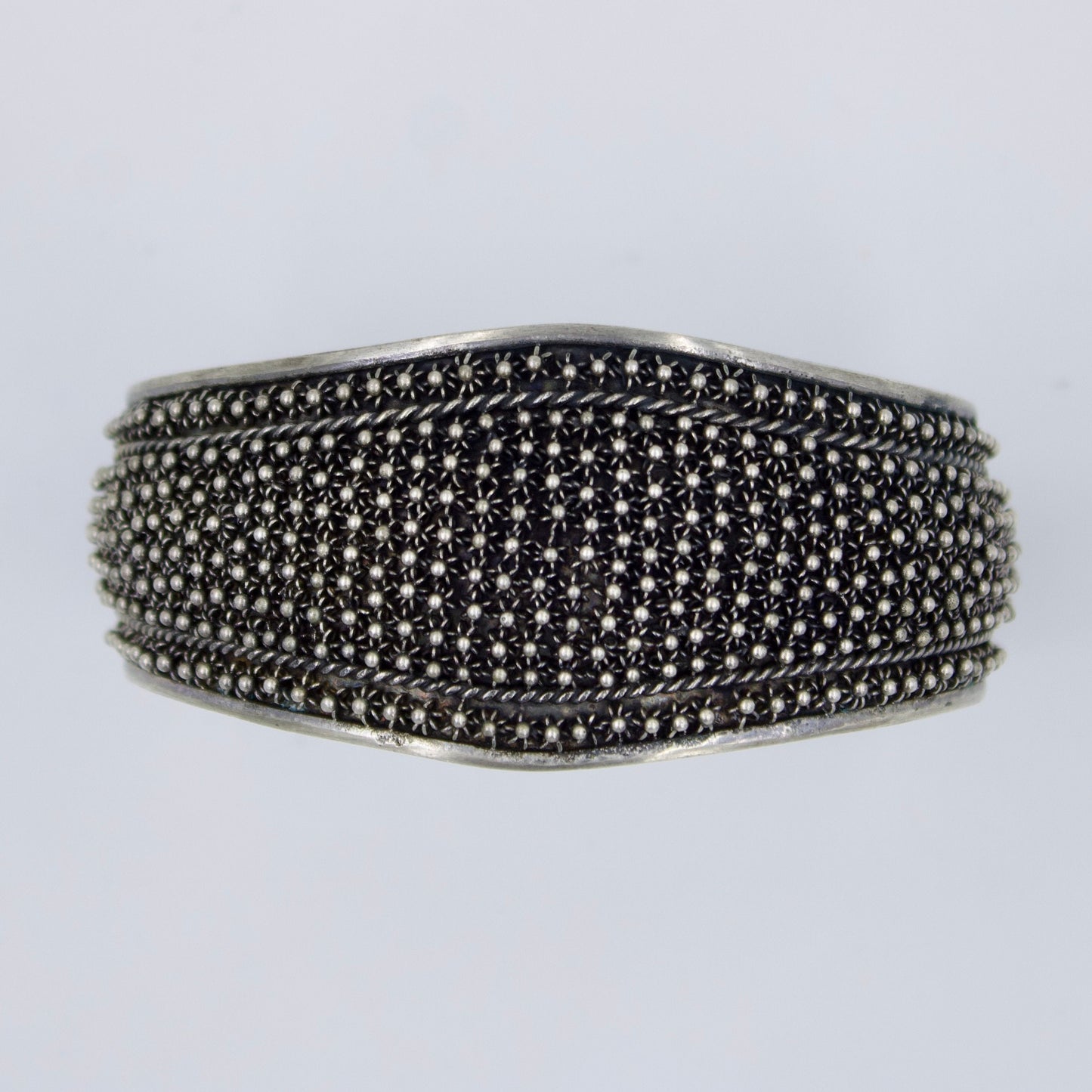Indonesian Inspired Adjustable Minimal Cuff Bracelet
