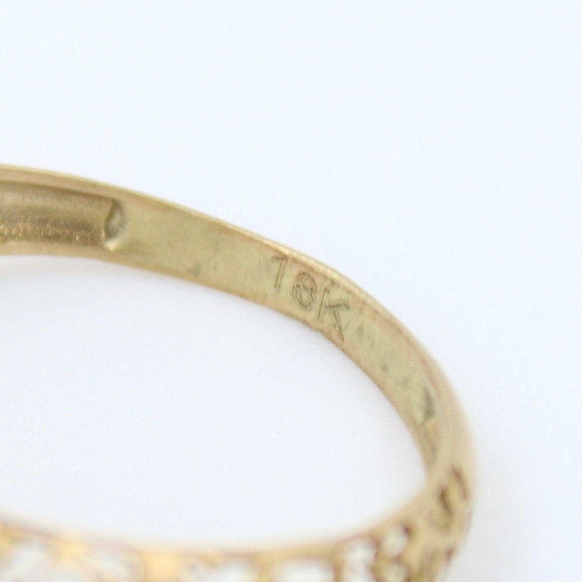 Natural 0.93 Ct Rose Cut & Round Diamond Filigree Work Cocktail Ring in 18K Brushed YellowGold