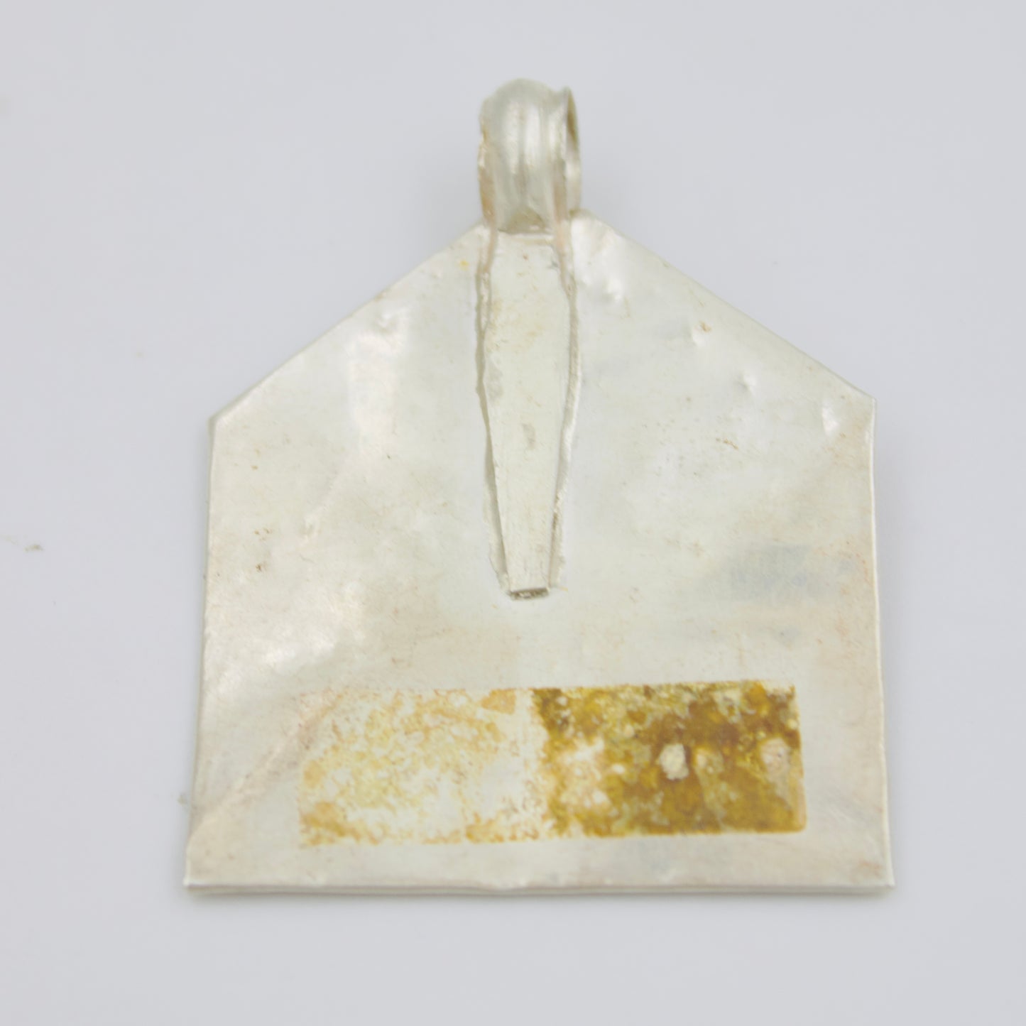 Vintage Gold-Tone Warrior Equestrian Amulet Pendant in 925 Silver