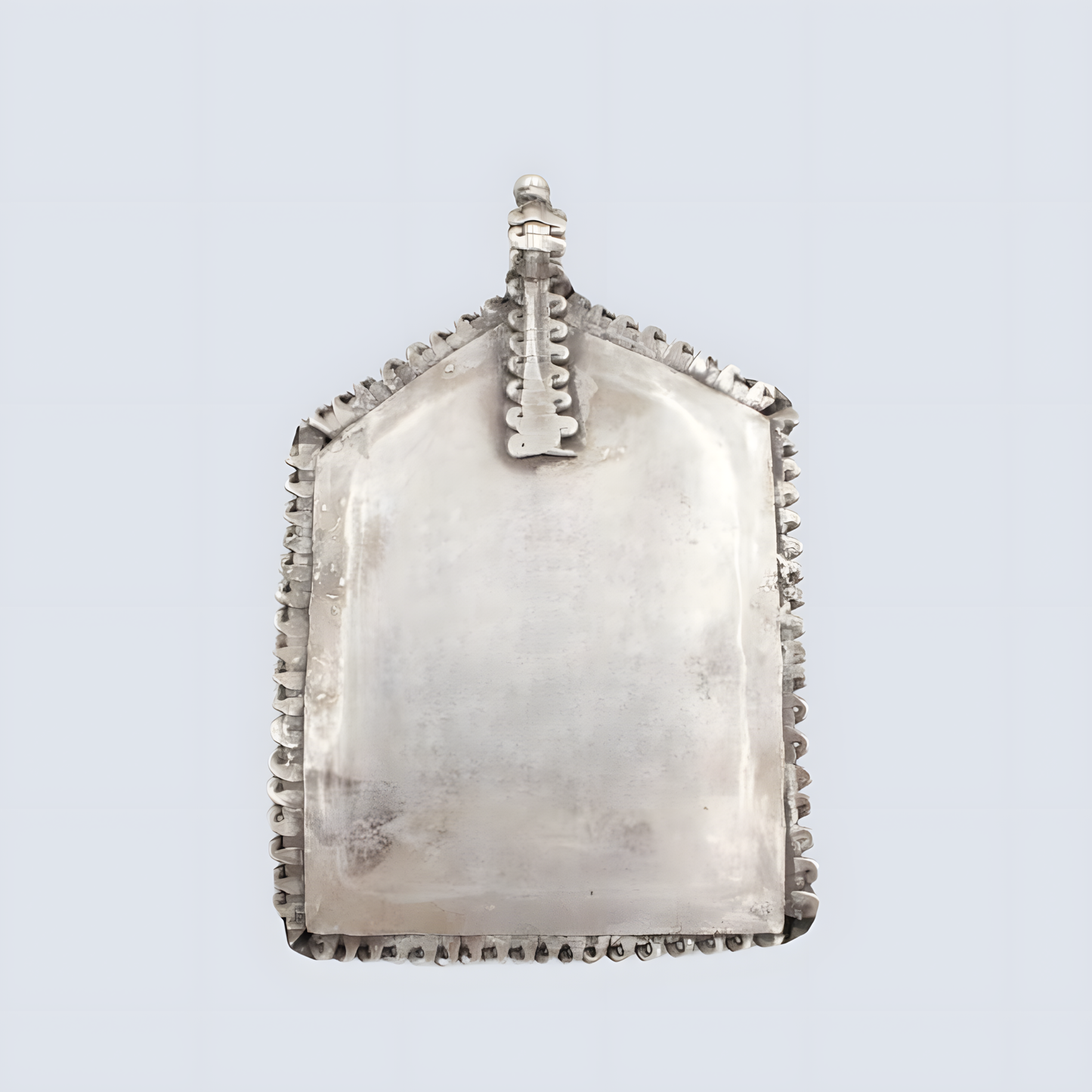 Antique Silver & Gold Polished Barmer Deity Pendant