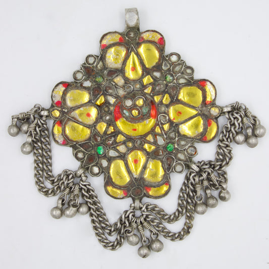 Antique Barmeri Pendant in Silver
