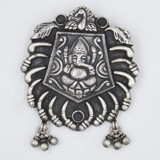 Lord Ganesha Pendant in Sterling Silver