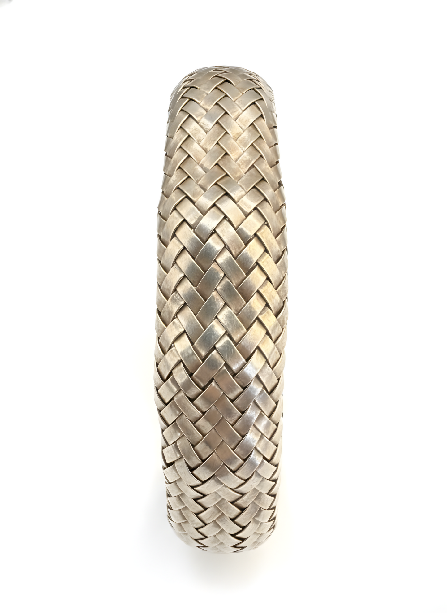 Indonesian Hand-woven Timeless Cuff Bracelet in Sterling Silver