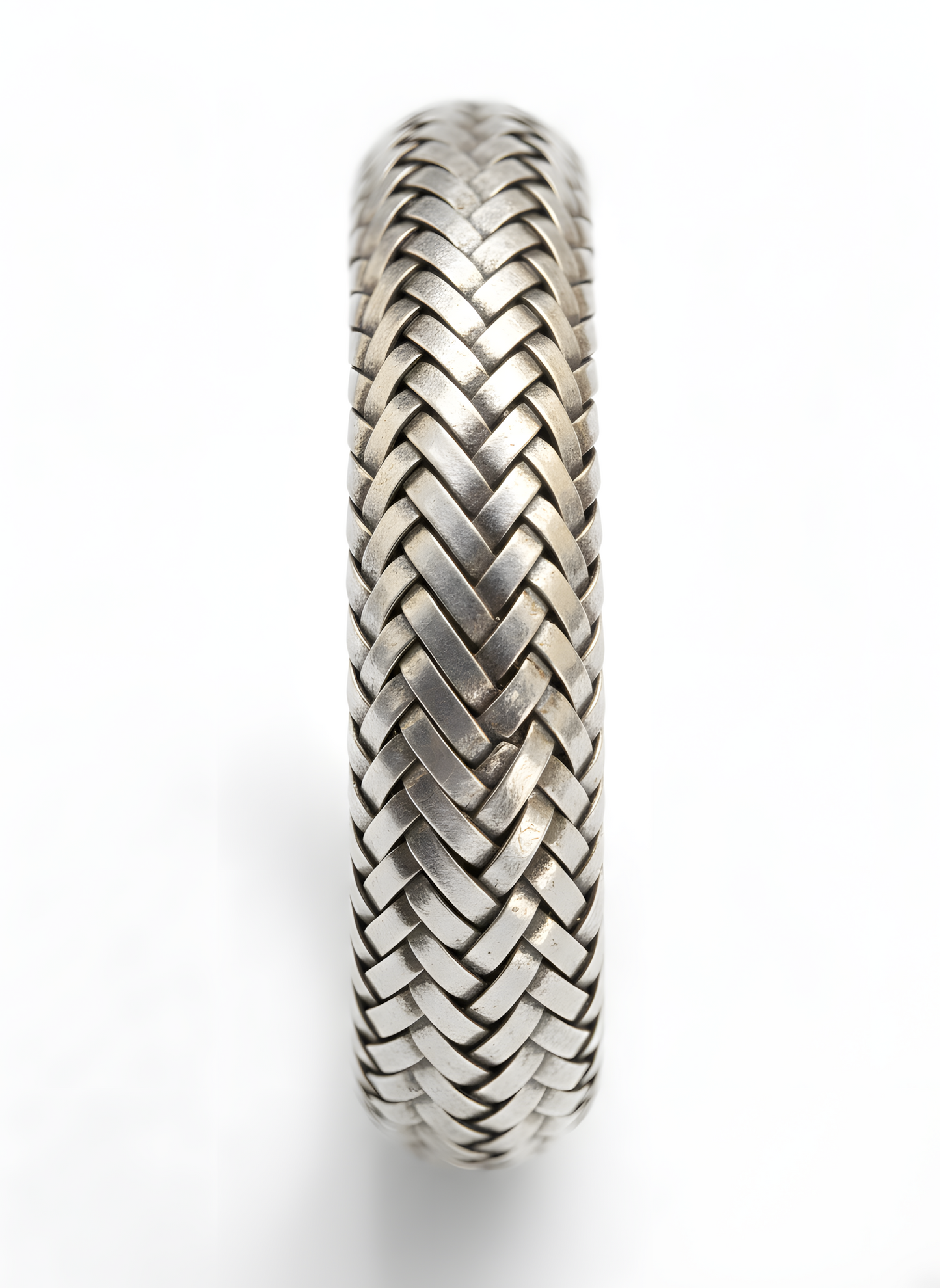 Indonesian Hand-woven Timeless Cuff Bracelet in Sterling Silver